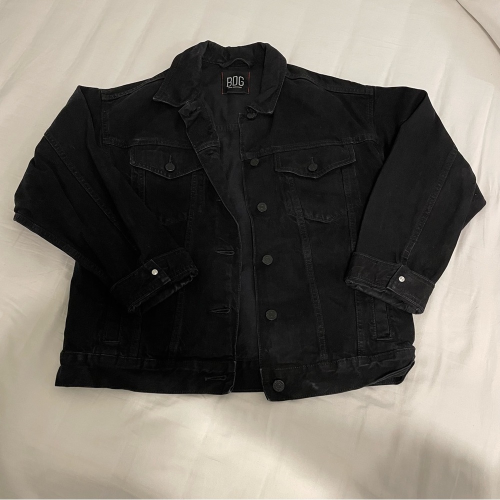 BDG Black Denim Jacket